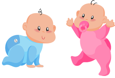 Baby gender predictor logo